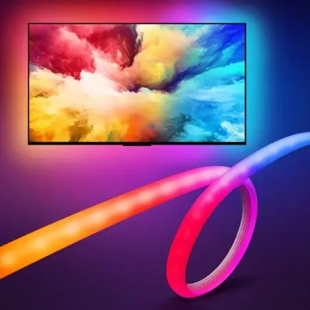 Govee RGBIC Neon TV Backlight - WiFi et Bluetooth - 3