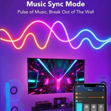 Govee Neon LED Strip Light - WiFi et Bluetooth  - 6