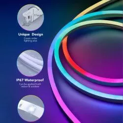 Govee Neon LED Strip Light - WiFi et Bluetooth  - 10