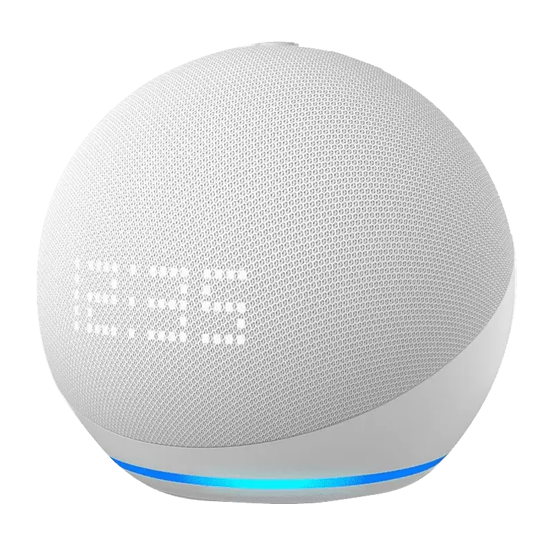 Baffle  Amazon Echo Dot  5th Gén Avec Horloge  - 1