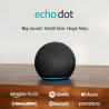 Baffle Amazon Echo Dot  5th Gén  - Noir -Votre musique et votre contenu préférés
