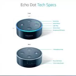 Baffle Amazon Echo Dot 2nd Gén  - 8