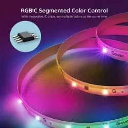 Govee RGBIC Basic Wi-Fi + Bluetooth LED Strip Lights  - 9
