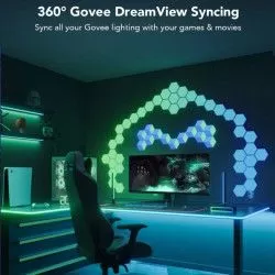 Govee RGBIC LED Neon Rope Lights for Desks  - 4