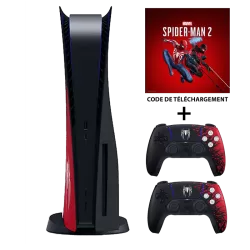 Pack PlayStation 5 : Marvel’s Spider-Man 2 Limited Edition double manettes  - 1