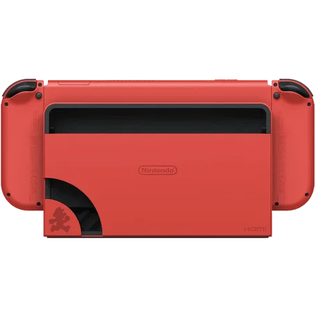 Nintendo Switch OLED Mario Red, console de jeu avec écran OLED 7 pouces et design Mario, joy-con rouges