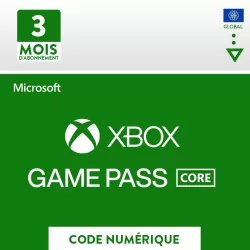 Carte Xbox Game Pass Core  - 2