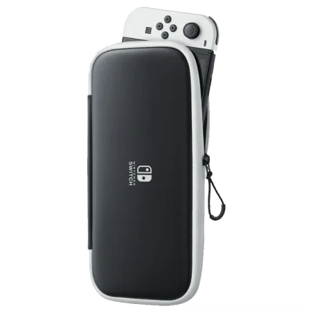 Étui Nintendo Switch avec support et protection écran