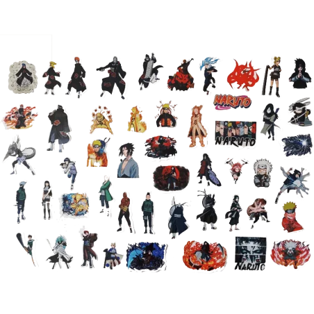 Pack Stickers Naruto - 50pcs - 2