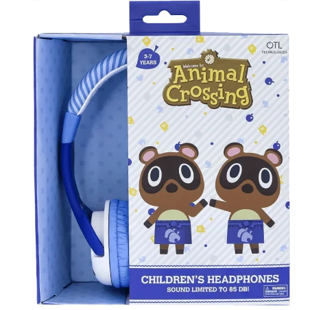 Casque Animal Crossing Timmy et Tommy - Filaire Kids - OTL Technologies  - pour xbox, switch, ps4, ps5, mobile, tablette et pc