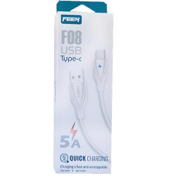 Cable USB A vers Type C - Feex F08 - 1M - 1