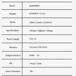 Game Box G11 Pro 4K -Ampown - 16