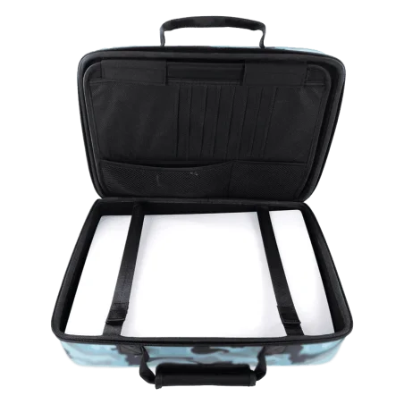 Valise de voyage PS5 -  Bleu camouflage - anti-rayures, antichoc, semi-étanche, anti-poussière