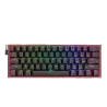 Clavier Redragon Fizz 60% RGB - Sans Fil - Red switch  - 6