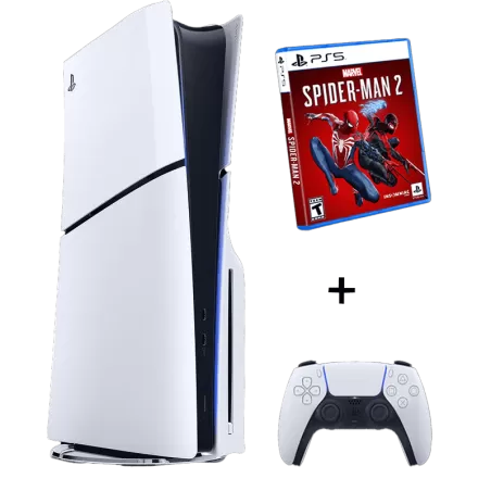 Pack PS5 & Spider-man 2 - Console de jeux Playstation 5 (Standard