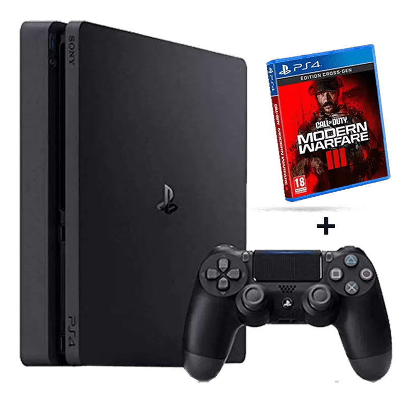 Playstation 4 Slim 500Go + Call of Duty Modern Warfare 3  - 1
