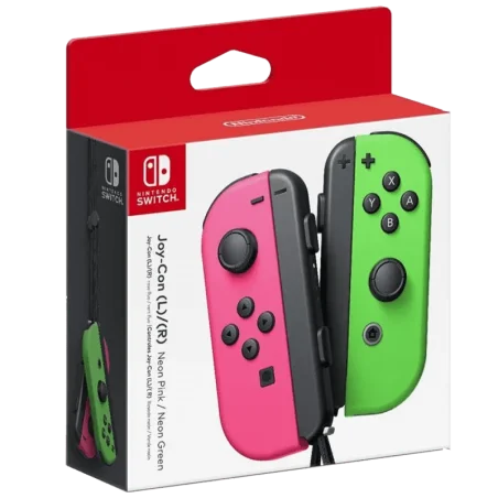 Joy Con : Paire de Manettes - Rose pastel / Vert pastel