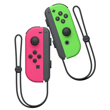 Joy Con : Paire de Manettes - Rose pastel / Vert pastel