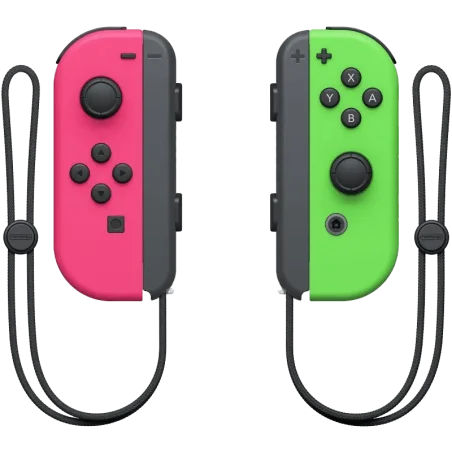 Joy Con : Paire de Manettes - Rose pastel / Vert pastel