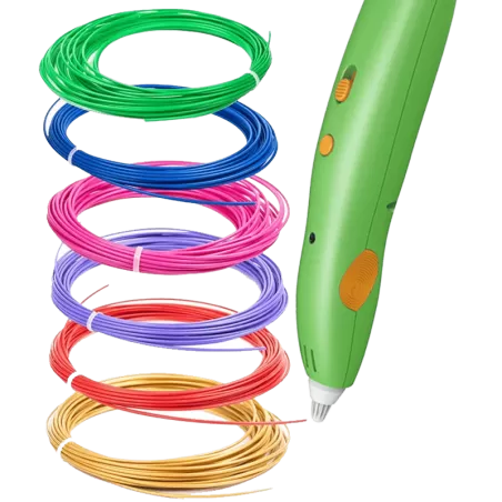 Filaments pour stylo 3D Porodo 3M - 15 couleurs