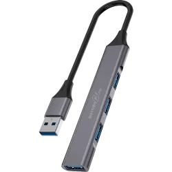 Porodo Blue 4 in1 USB-A Hub