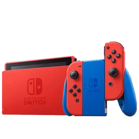 Nintendo Switch - Edition Mario Rouge et Bleu - Console de jeux