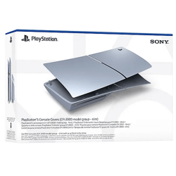 Façades pour console PS5 Slim Marque-Sony Couleur-Silver - Argenté