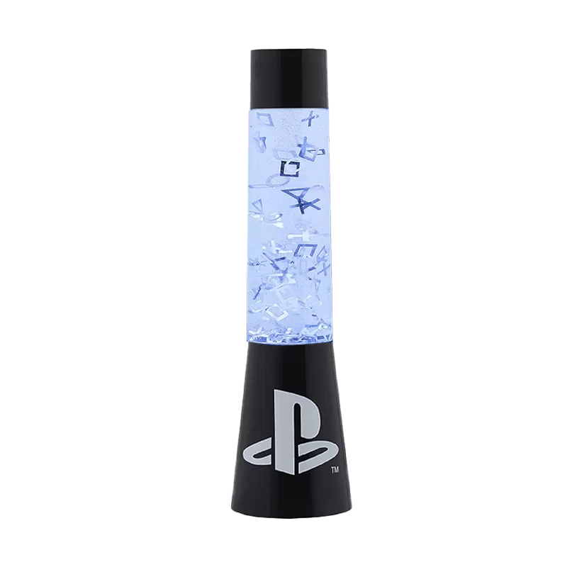 PlayStation Glitter Icons Flow Lamp - Paladone - 33 Cm