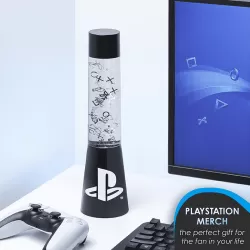 PlayStation Glitter Icons Flow Lamp - Paladone - 33 Cm