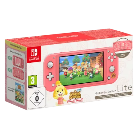 Nintendo Switch Lite édition Animal Crossing: New Horizons (Marie Hawaï)