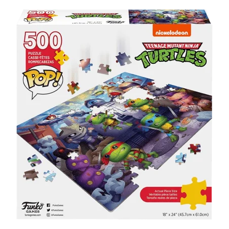 Puzzle Teenage Mutant Ninja Turtles - 500 pcs - Funko Pop!