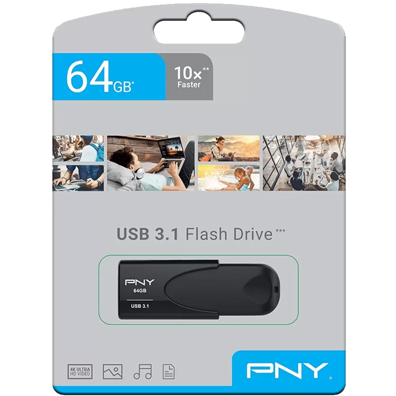Clé USB PNY 3.1 Flash Drive 64 Gb