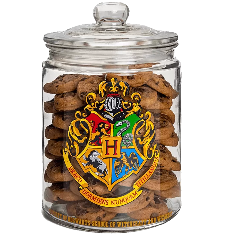 Boite en Verre Harry Potter - Hogwarts Cookie Jar