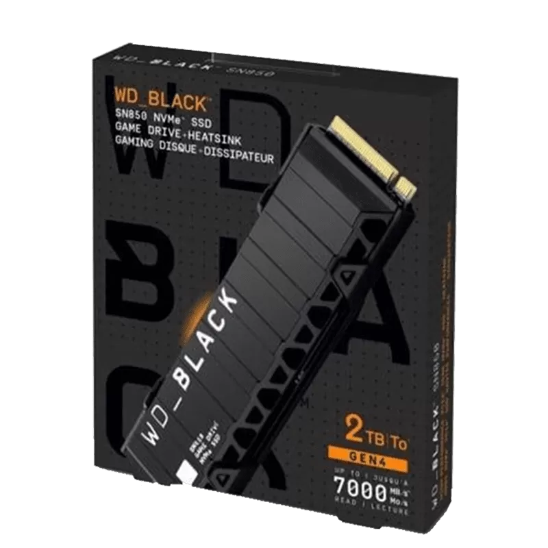 Disque Dur WD BLACK SN850 NVMe SSD 2To