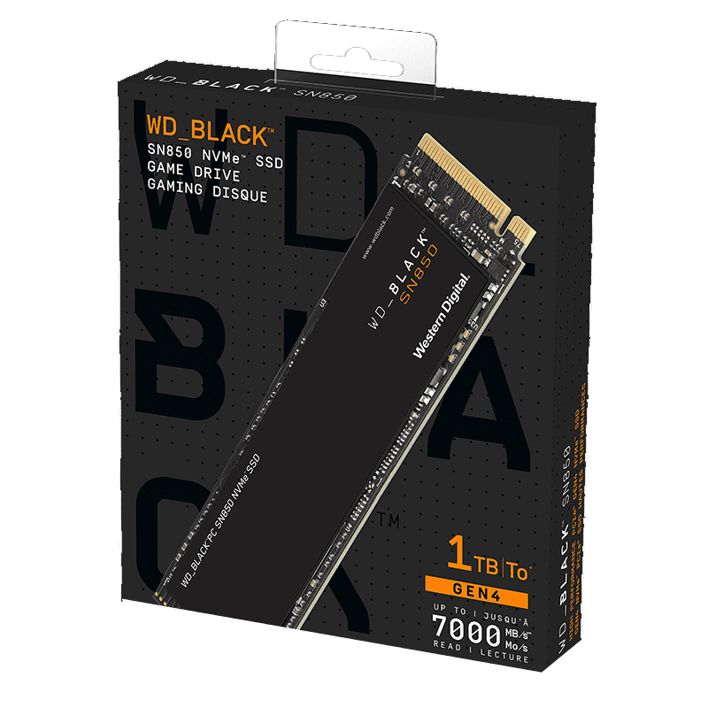 Disque Dur WD BLACK SN850 NVMe SSD 2To