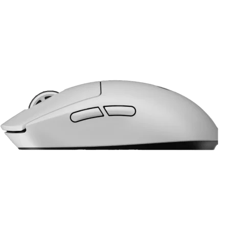 Souris Logitech Pro X Superlight - Blanc - vue latérale