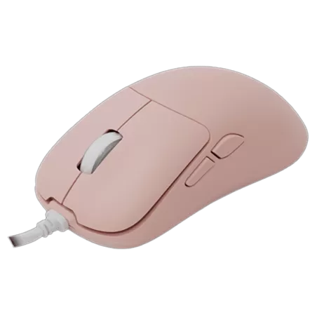 Souris Filaire White Shark Graphene - Rose