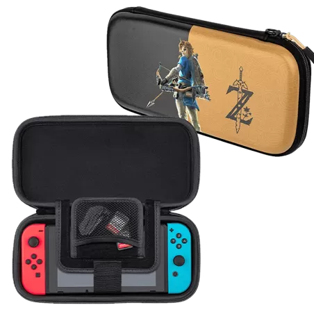Pochette ajustable avec fermeture automatique pour Nintendo Switch