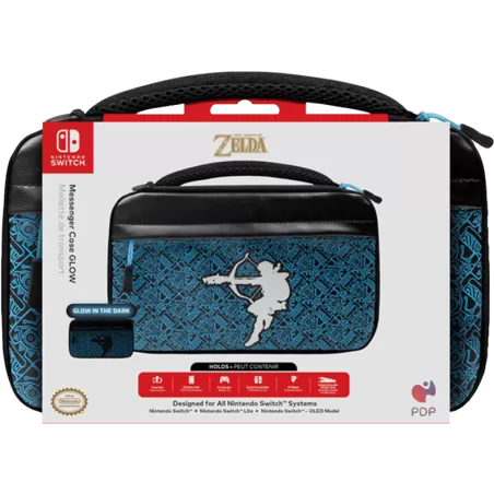 Sac De Voyage Nintendo Switch Messager Glow Sheikah Shoot