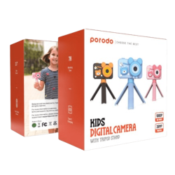 Camera Pour Enfants Avec Trépied - 26MP 1080P - Porodo