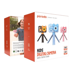 Camera Pour Enfants Avec Trépied - 26MP 1080P - Porodo