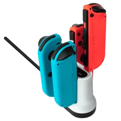 Chargeur Nintendo Switch Joy-Con Charging Shuttle pour jusqu'à quatre manettes simultanément