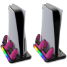 Stand Vertical PS5/PS5 Slim RGB - Système de refroidissement