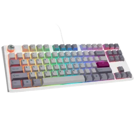 Clavier Ducky One 3 TKL Mist Grey 80% - Switch Blue
