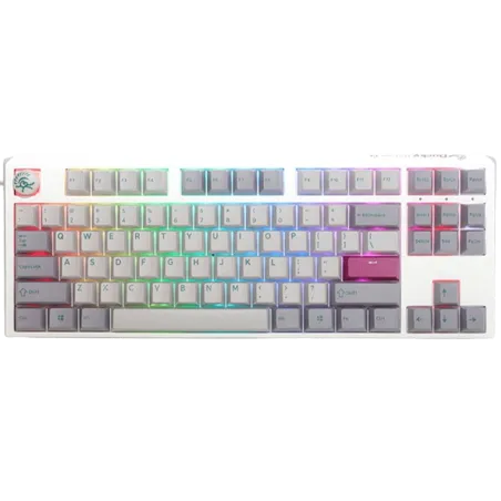 Clavier Ducky One 3 TKL Mist Grey 80% - Switch Blue
