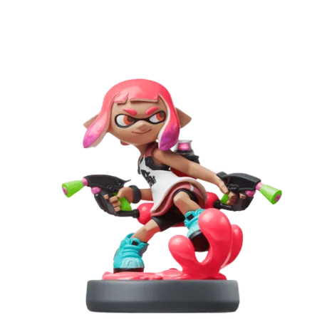 Amiibo Fille Inkling (rose néon) - Splatoon
