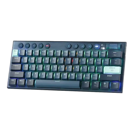 Clavier Redragon Sans Fil Noctis Pro 60% RGB - Red switch