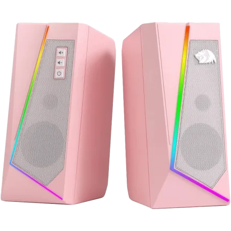 Haut Parleur Baffle Redragon ANVIL - Rose