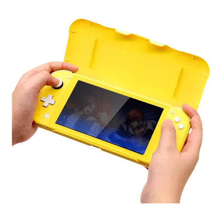 Sacoche de protection - Nintendo Switch Lite - Jaune ouvert