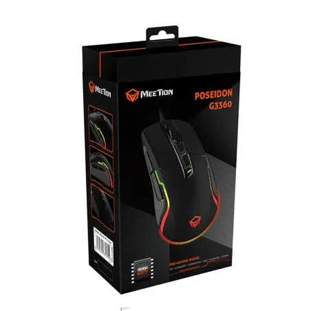 Souris RGB Meetion - POSEIDON G3360